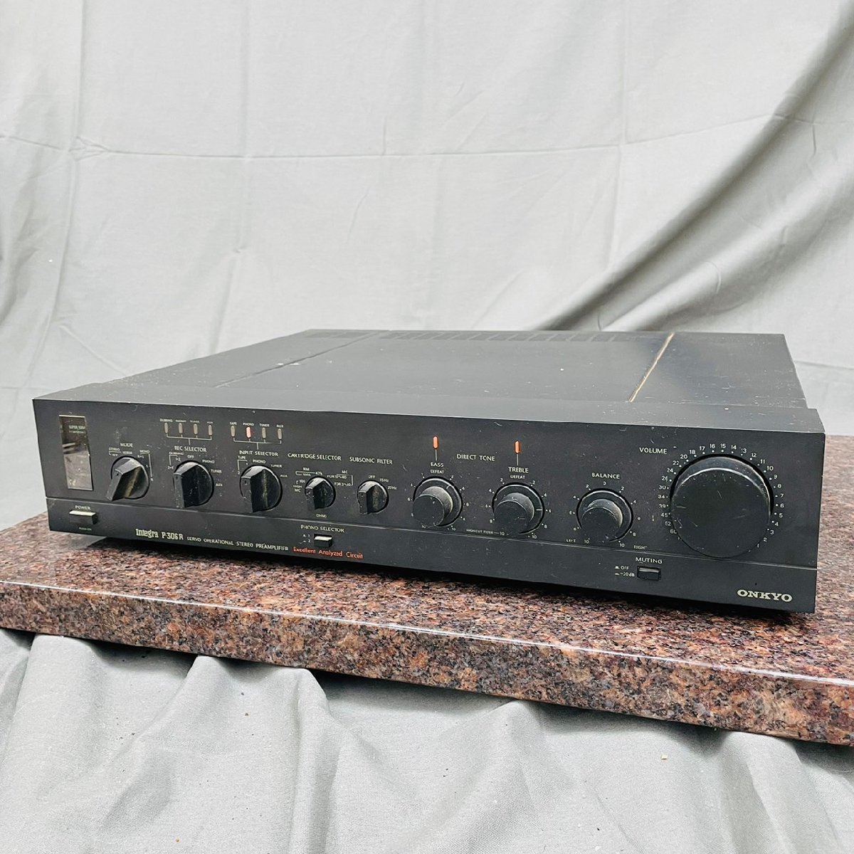ONKYO オンキョー Integra P-306RS プリアンプ ジャンク 【ウ830】