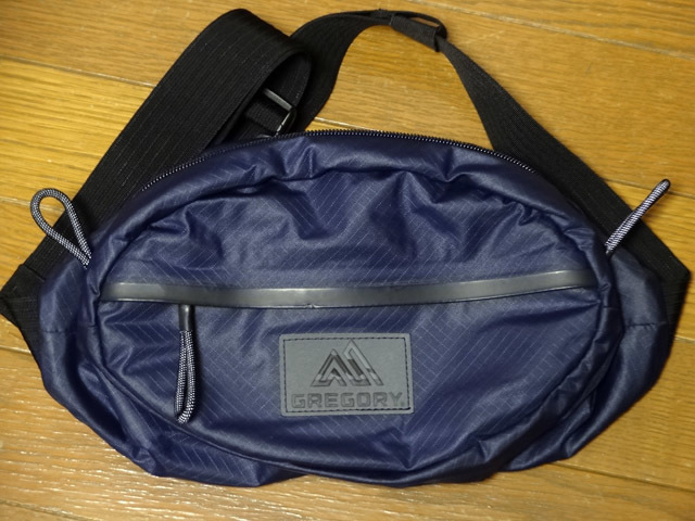 ☆値下げ 底値 極美品 1回使用のみ 人気 グレゴリー ショルダー ボディ ウエスト バッグ ネイビー ③☆