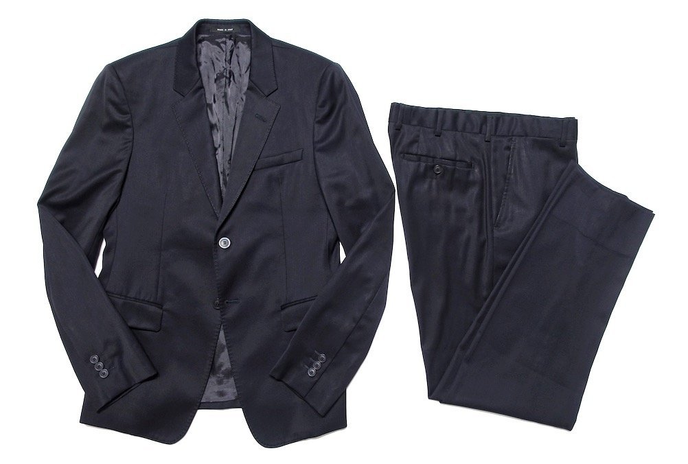 13SS 美品 EMPORIO ARMANI エンポリオアルマーニ DAVID LINE ソリッド