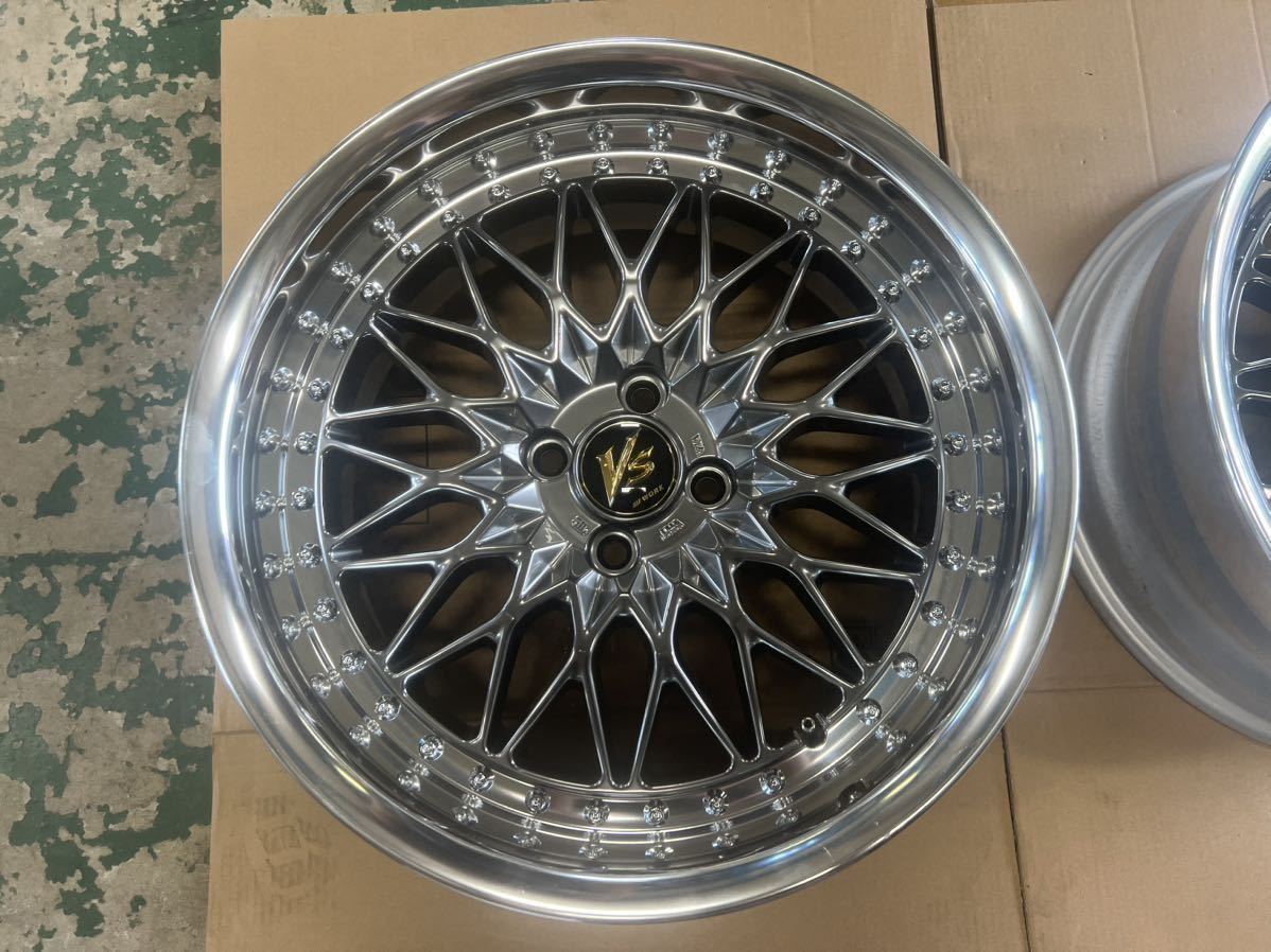 WORK VS XV 17インチ×8j ホイール2本セット の入札履歴 - 入札者の順位