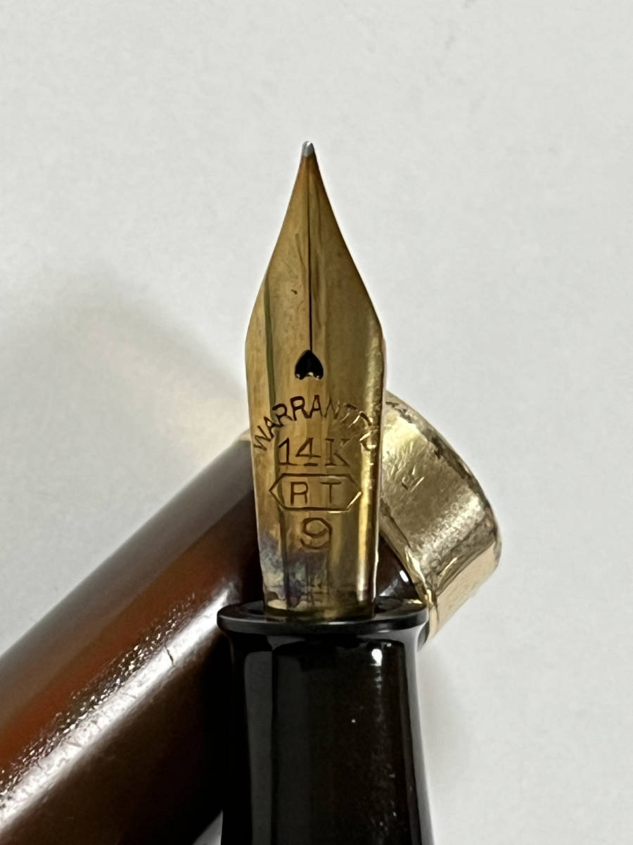 WARRANTED ワランテッド万年筆アンティーク14金