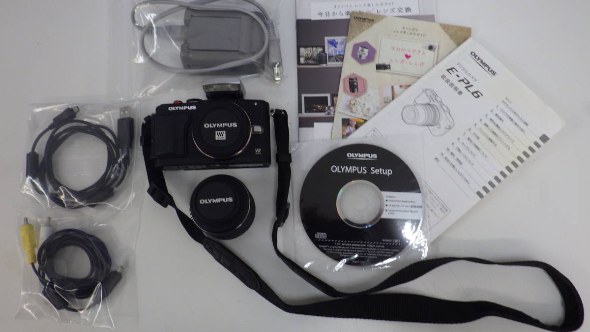 OLYMPUS 美品 OLYMPUS PEN Lite E-PL6ボディ M-ZUIKO DIGITAL 14 OLYMPUS 美品 OLYMPUS PEN Lite E-PL6ボディ M-ZUIKO DIGITAL 14