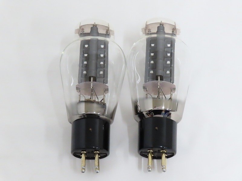 PSVANE 300B ⁄MP マッチド2本組 ストレート⁄T 直熱3極管 透明