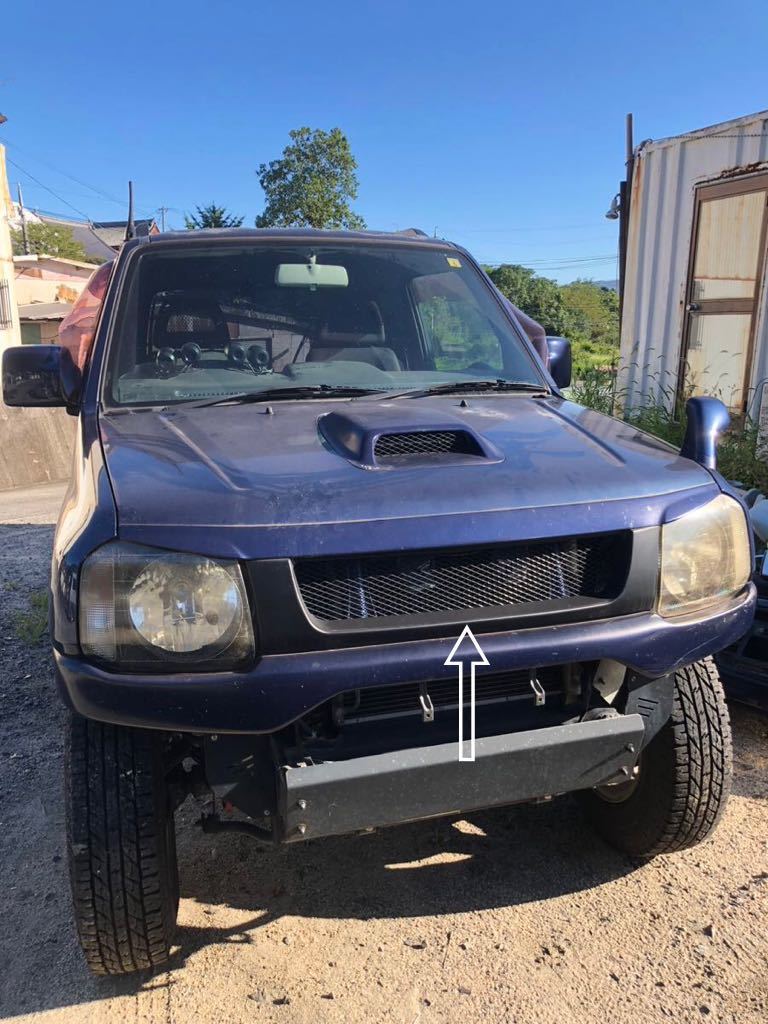 破損無し 樹脂製 社外品 JB23 ジムニー フロント ラジエターグリル グリル メッシュ ブラック★