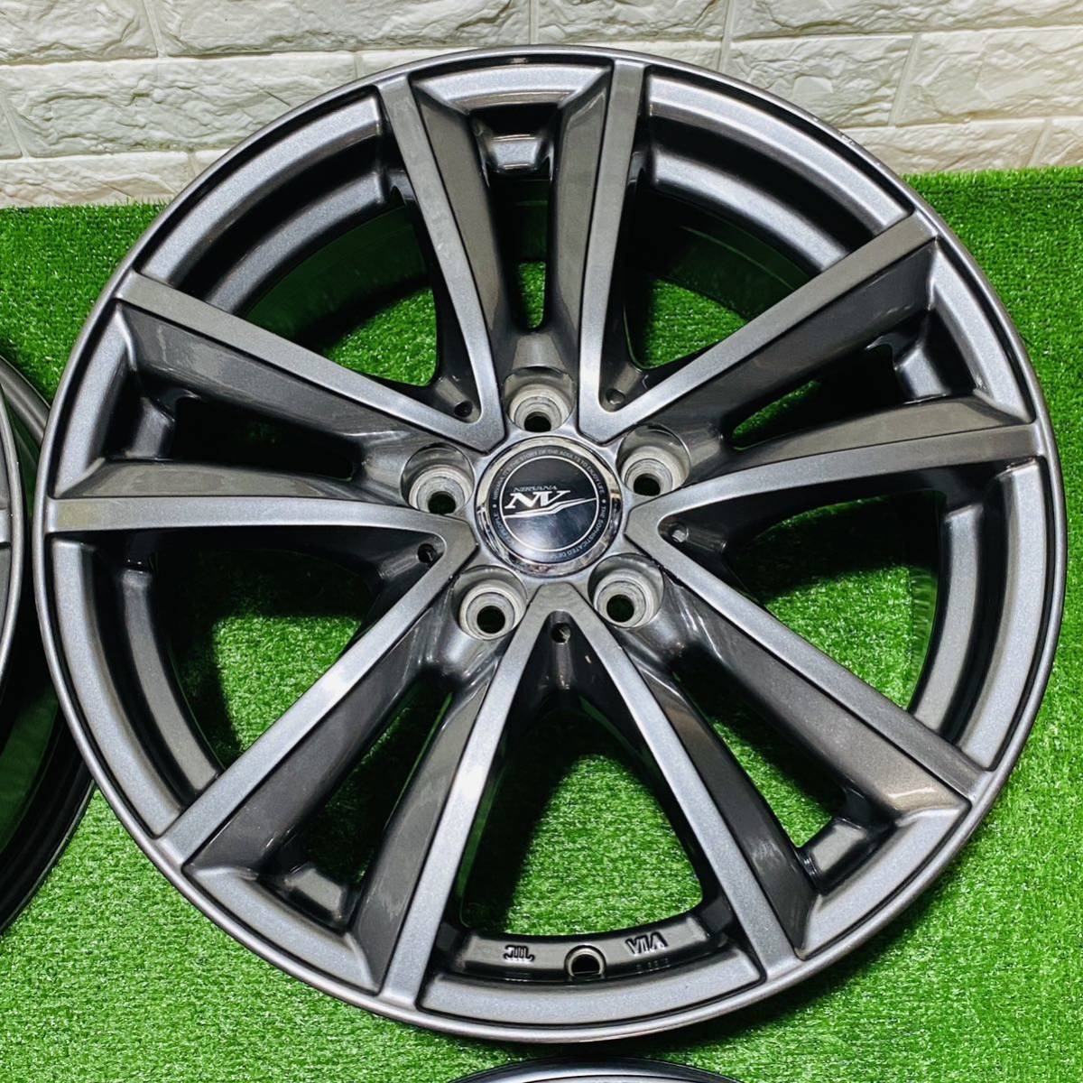 weds NIRVANA 16×6.5J 5H-100 ＋47 ハブ径72㎜_3