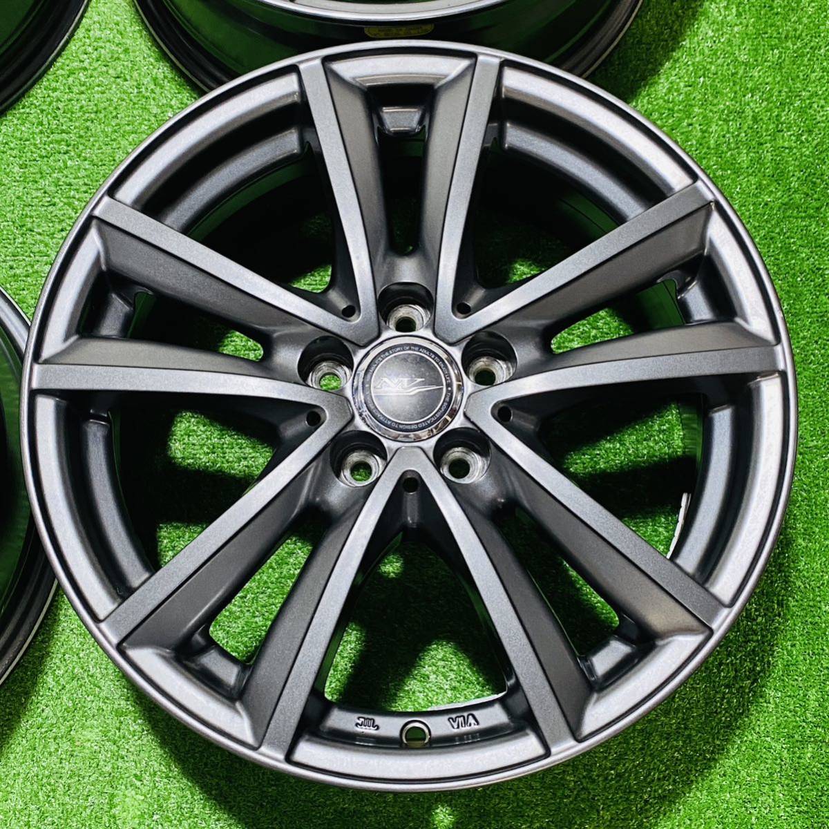 weds NIRVANA 16×6.5J 5H-100 ＋47 ハブ径72㎜_4