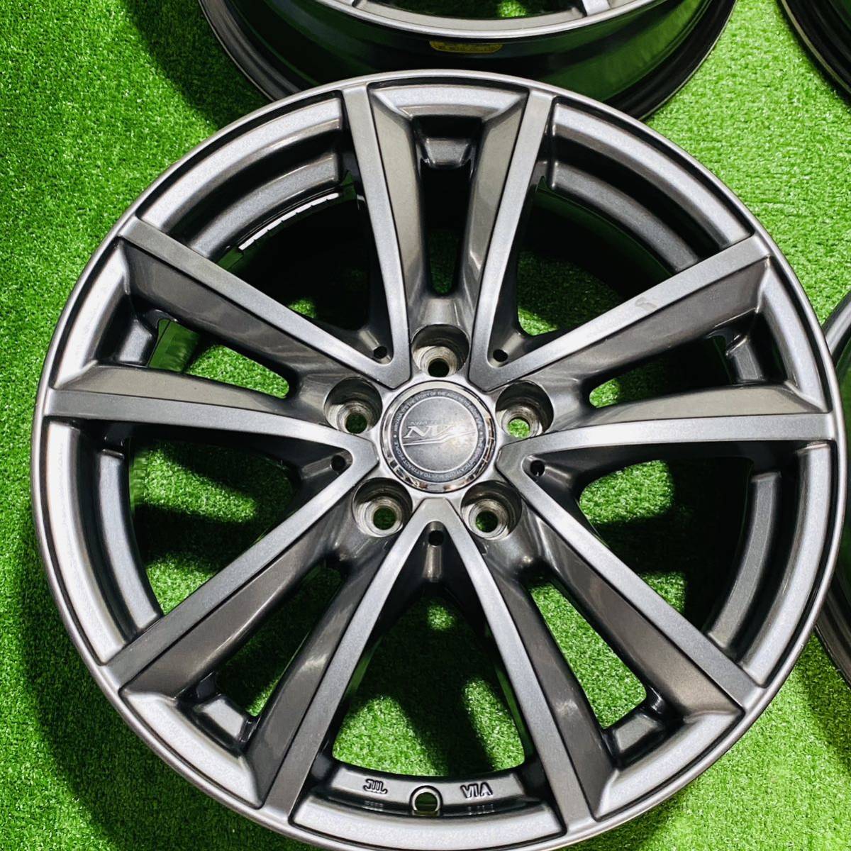 weds NIRVANA 16×6.5J 5H-100 ＋47 ハブ径72㎜_5