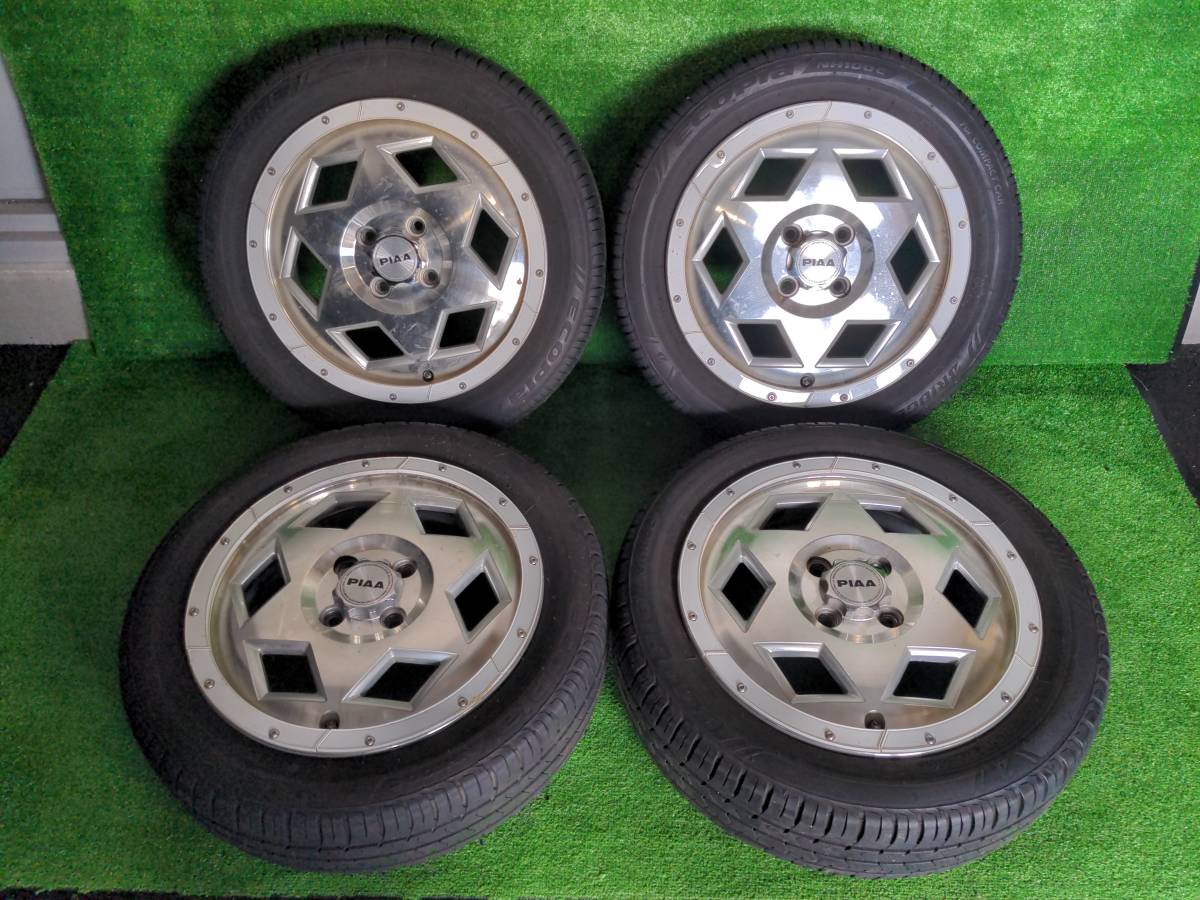 現行ジムニーシエラjb74w 純正アルミホイール＋ 新車外し 背面タイヤ 