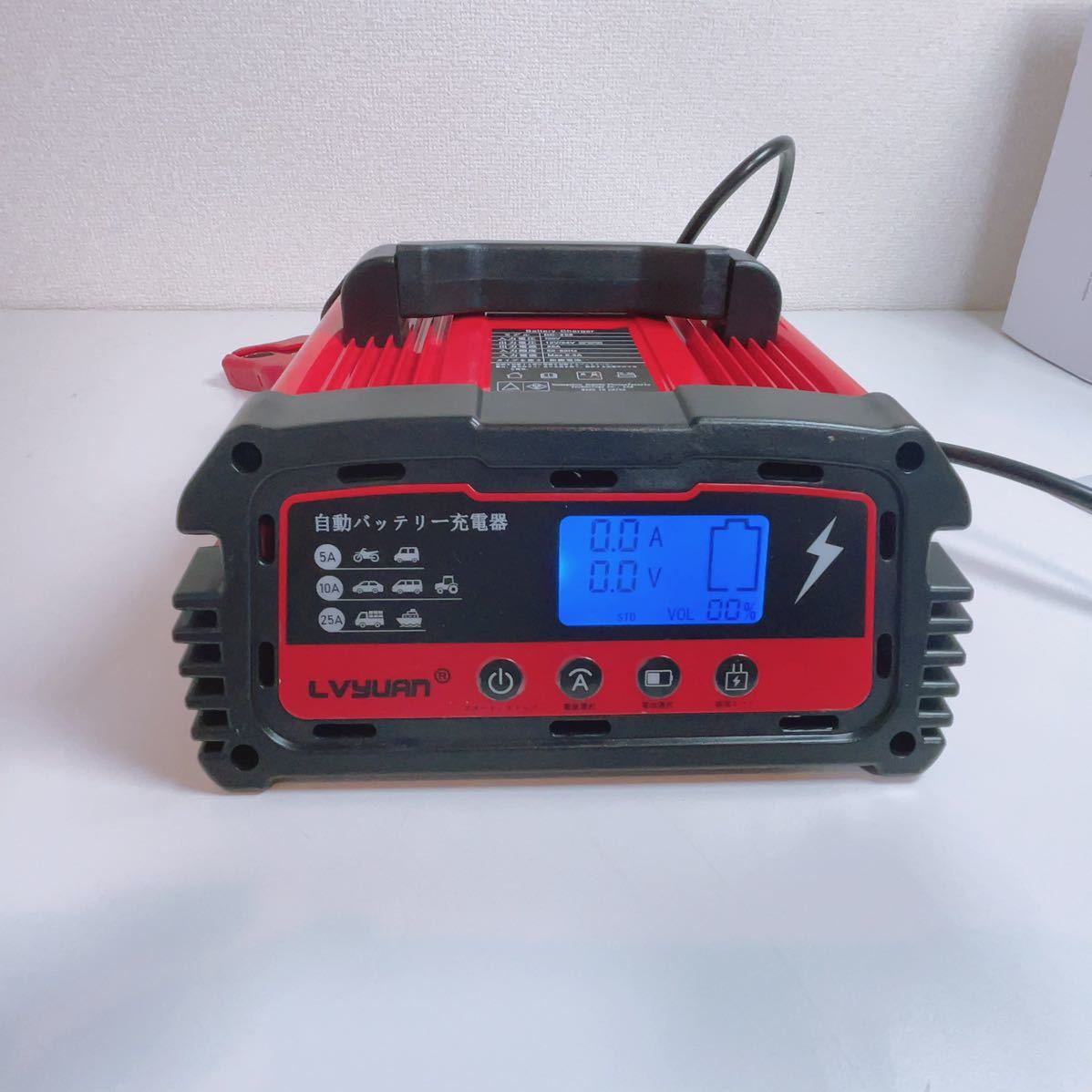 中古LVYUAN 自動バッテリー充電器 DC200PLUS LVYUAN 自動バッテリー