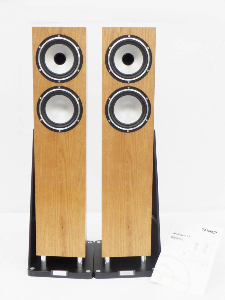 01 16-575824-15 [S] 【美品】 TANNOY タンノイ スピーカー REVOLUTION レボリューション XT 6F 取扱説明書付き トールボーイ型 札16