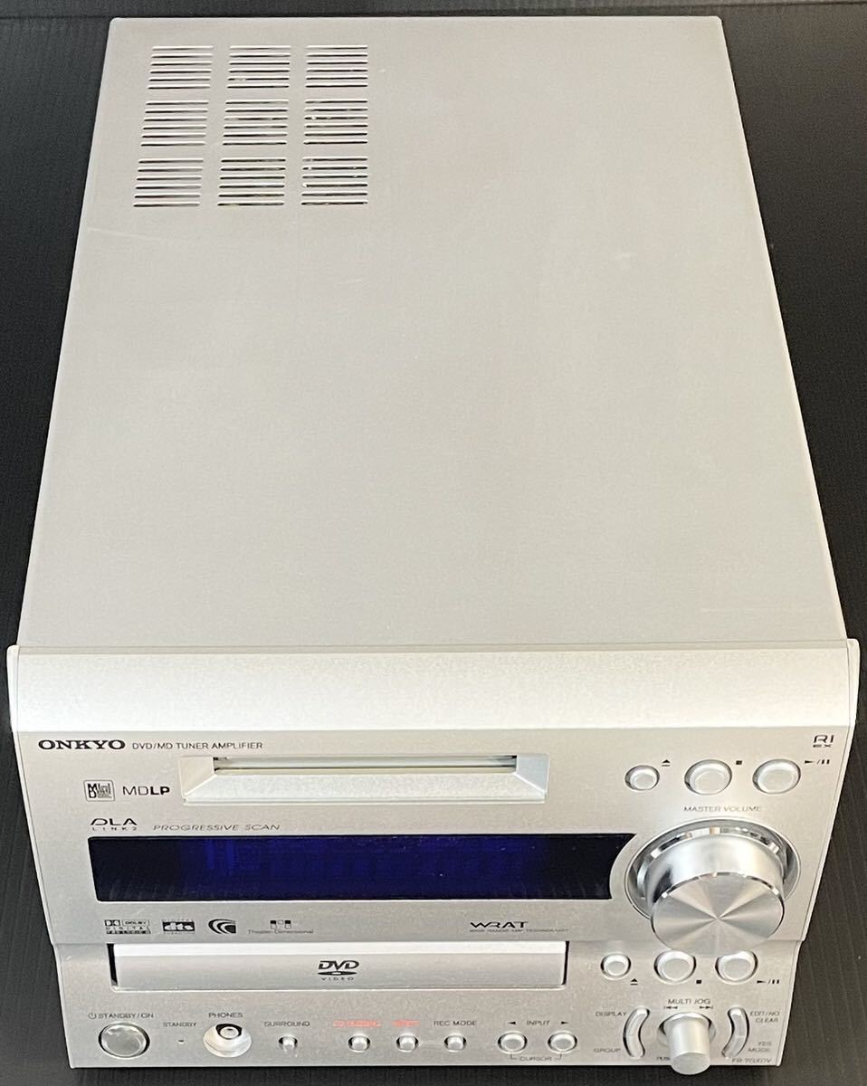 値下げしました。ONKYO CD/MDチューナーアンプ　FRー7GX オンキョー ONKYO チューナーアンプ FR-7GXDV 【公式通販】