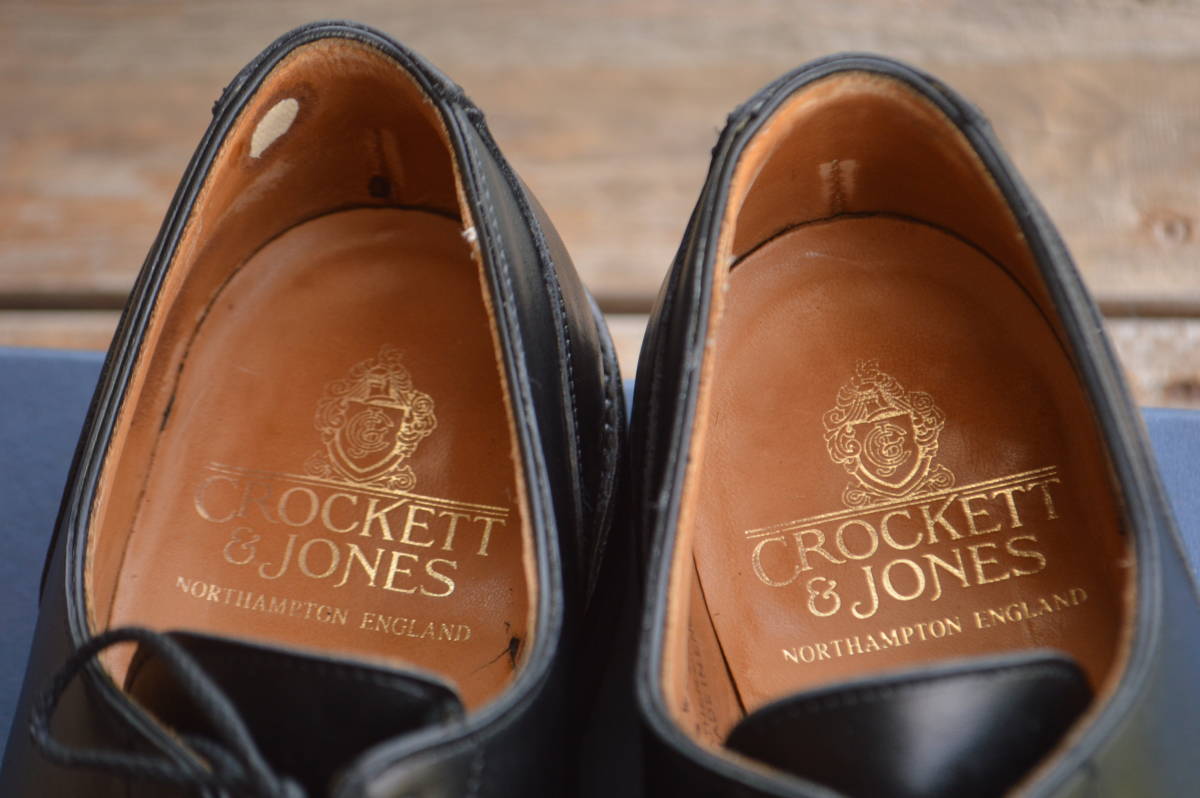 CROCKETT＆JONES WEXFORD 5.5E ブラック クロケット＆ジョーンズ U 