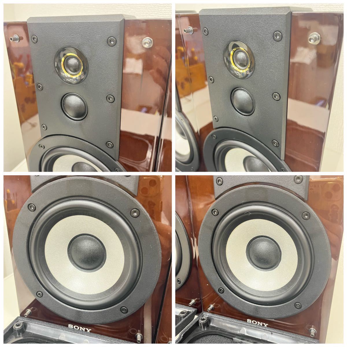 ② 美品 SONY ソニー スピーカーシステム SS-HW1 ペア 3WAY4ドライバー