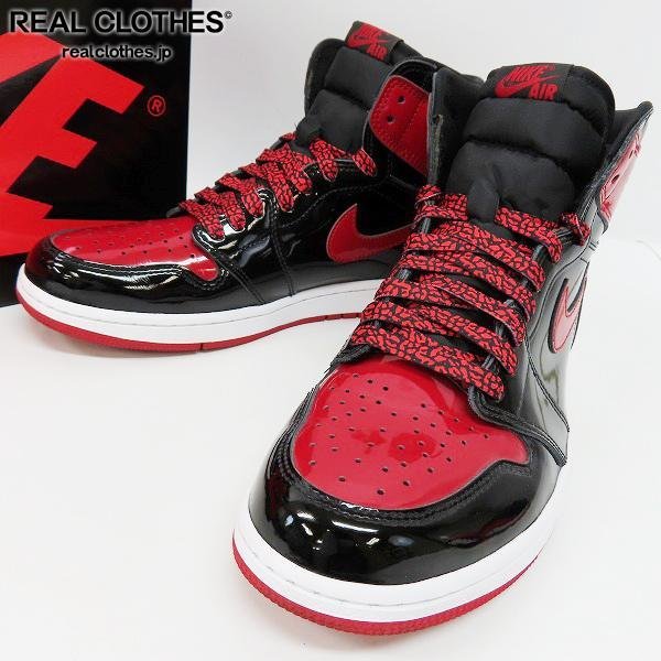 NIKE/ナイキ AIR JORDAN 1 RETRO HIGH OG Patent Bred エアジョーダン1 555088-063 /29 /080