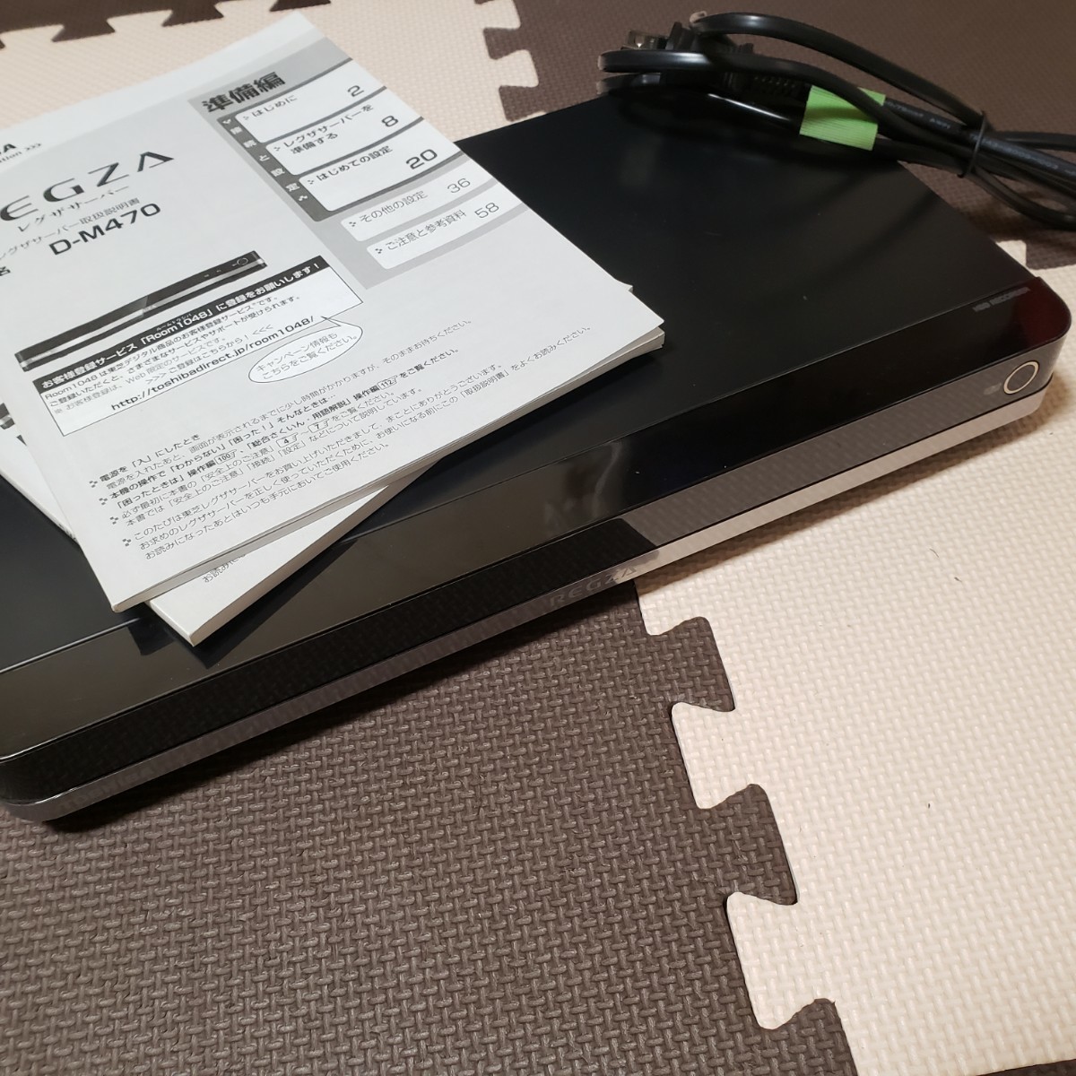ジャンク品 東芝 REGZA HDDレコーダー D-M470 【公式通販】