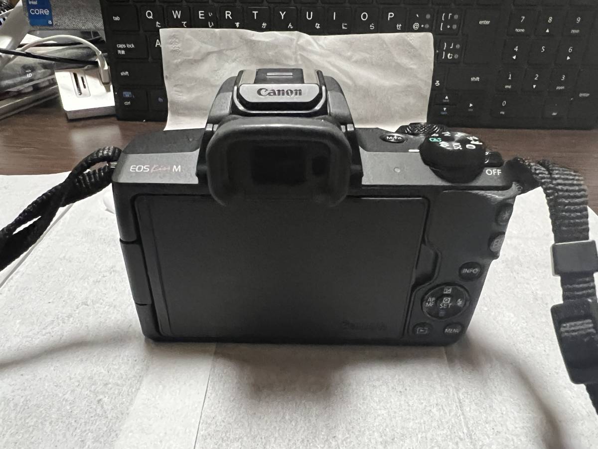 品 Canon EOS Kiss M ダブルレンズキット＋望遠レンズ 純正 