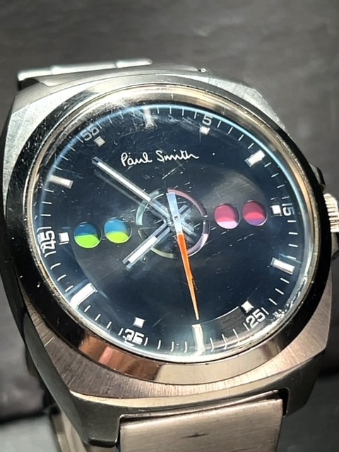 Paul Smith ファイブアイズ F335-T010482 腕時計 男女兼用 美品】Paul