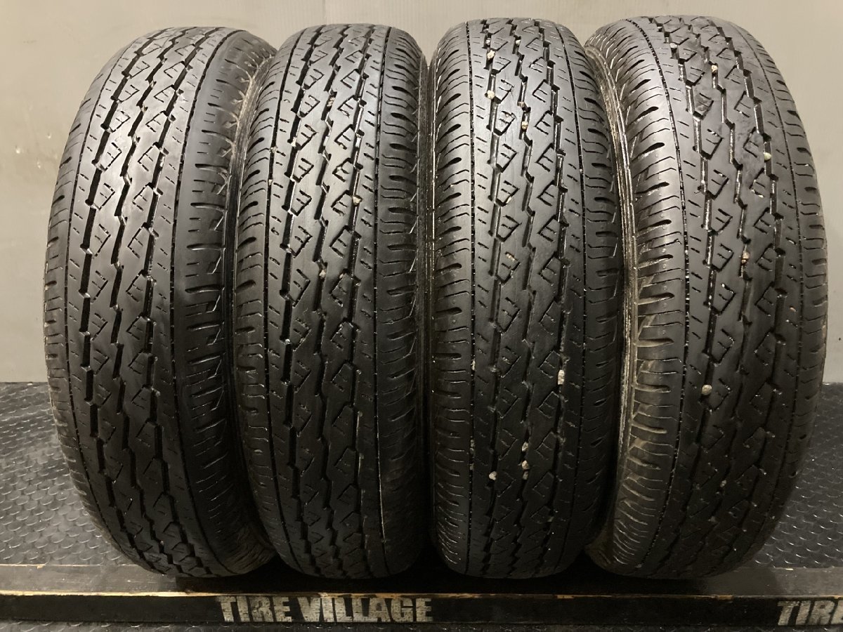 BS BRIDGESTONE K370 145/80R12 80/78N LT 12インチ 夏タイヤ 4本 21年