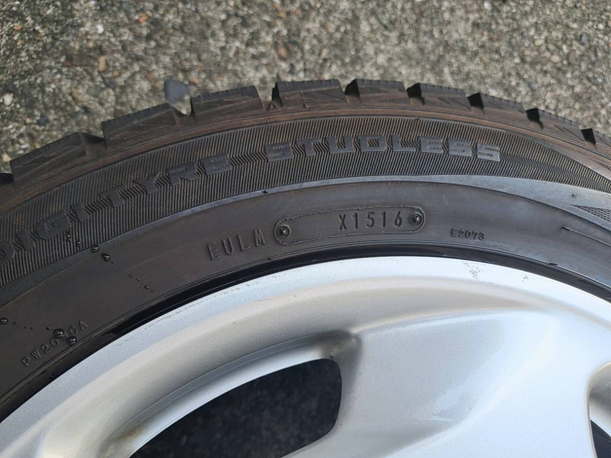 【超バリ溝（9分山）/良品】 オデッセイ アブソルート 純正 17×7J +55　5H114.3　ハブ径64mm　ダンロップ WINTER MAXX WM01　215/55R17 オデッセイ ホンダ アブソルート (ハイブリッド HYBRID 17×7J(+55)PCD114.3