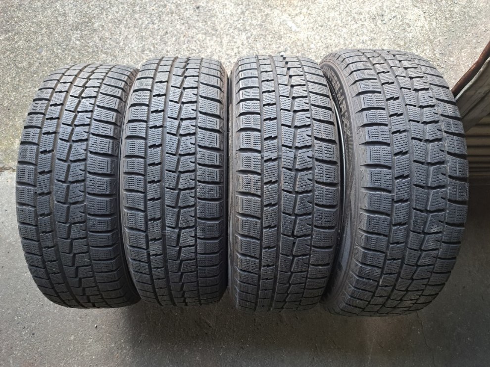【超バリ溝（9分山）/良品】 オデッセイ アブソルート 純正 17×7J +55　5H114.3　ハブ径64mm　ダンロップ WINTER MAXX WM01　215/55R17 オデッセイ ホンダ アブソルート (ハイブリッド HYBRID 17×7J(+55)PCD114.3