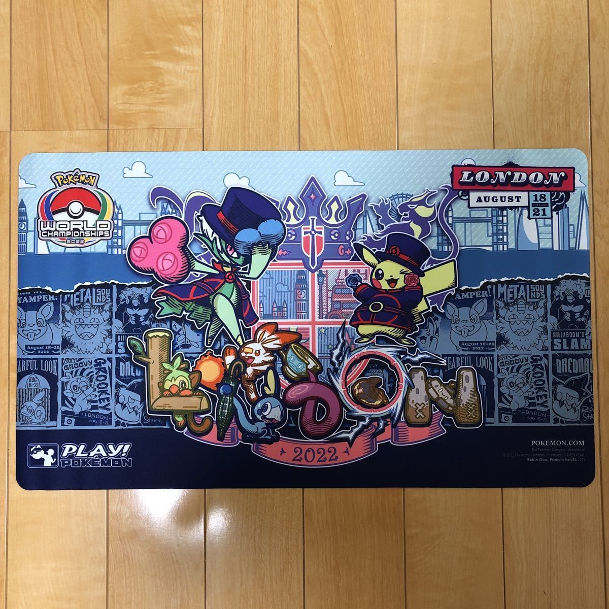 ポケモン　プレイマット　WCS2022