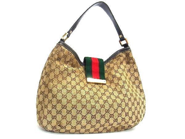 返品OKグッチ ワンショルダーバッグ 233604 GG 1円 GUCCI グッチ