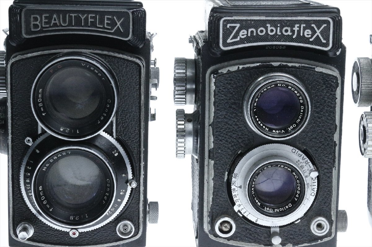 二眼レフ まとめ 3点 MAMIYAFLEX マミヤフレックス オートマットB 
