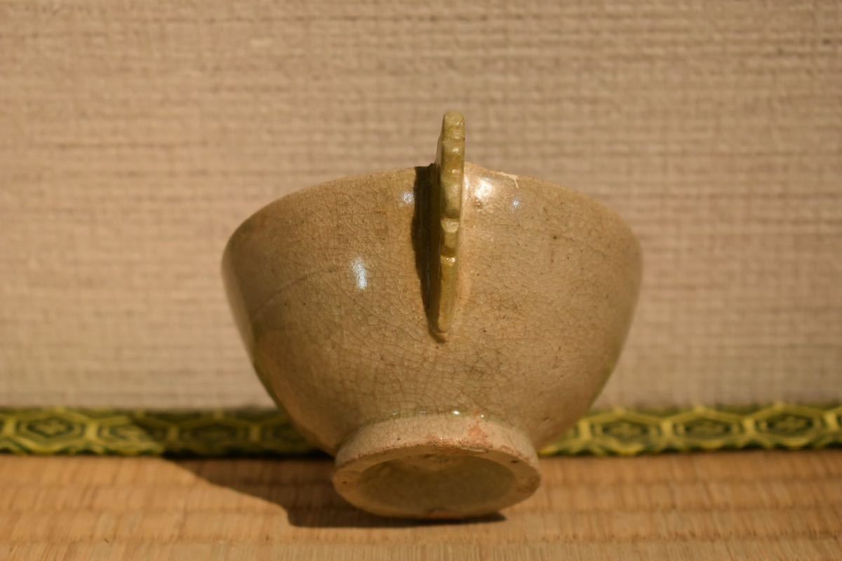 GE】Y495◇李朝・高麗コレクター放出品◇時代 李朝耳杯 /中国