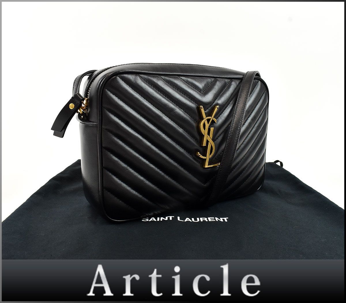 157713◇美品 SAINT LAURENT PARIS サンローラン パリ ルー カメラ 
