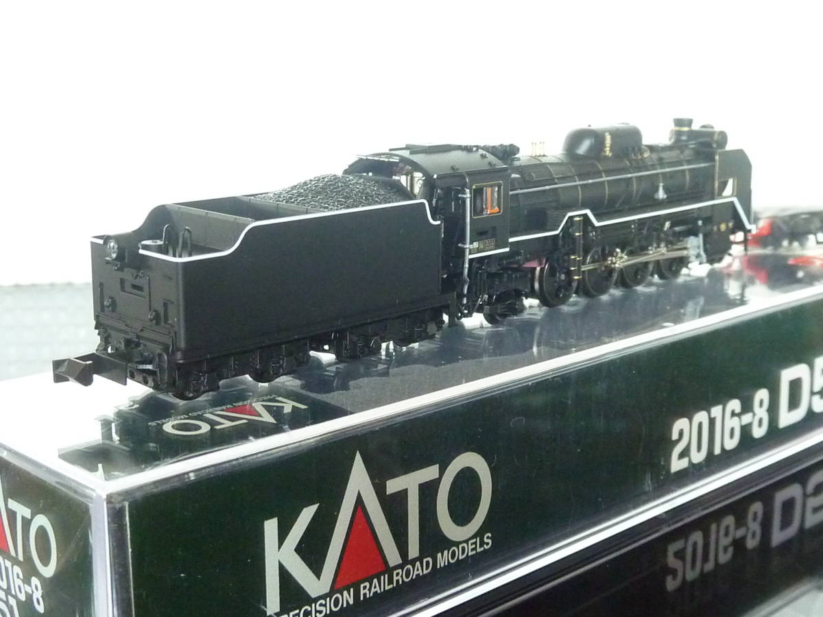 KATO Nゲージ 2016－8 D51 200 SL山口号 と 10-1500 35系 4000番台 SL