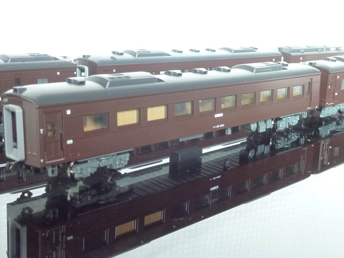KATO Nゲージ 2016－8 D51 200 SL山口号 と 10-1500 35系 4000番台 SL