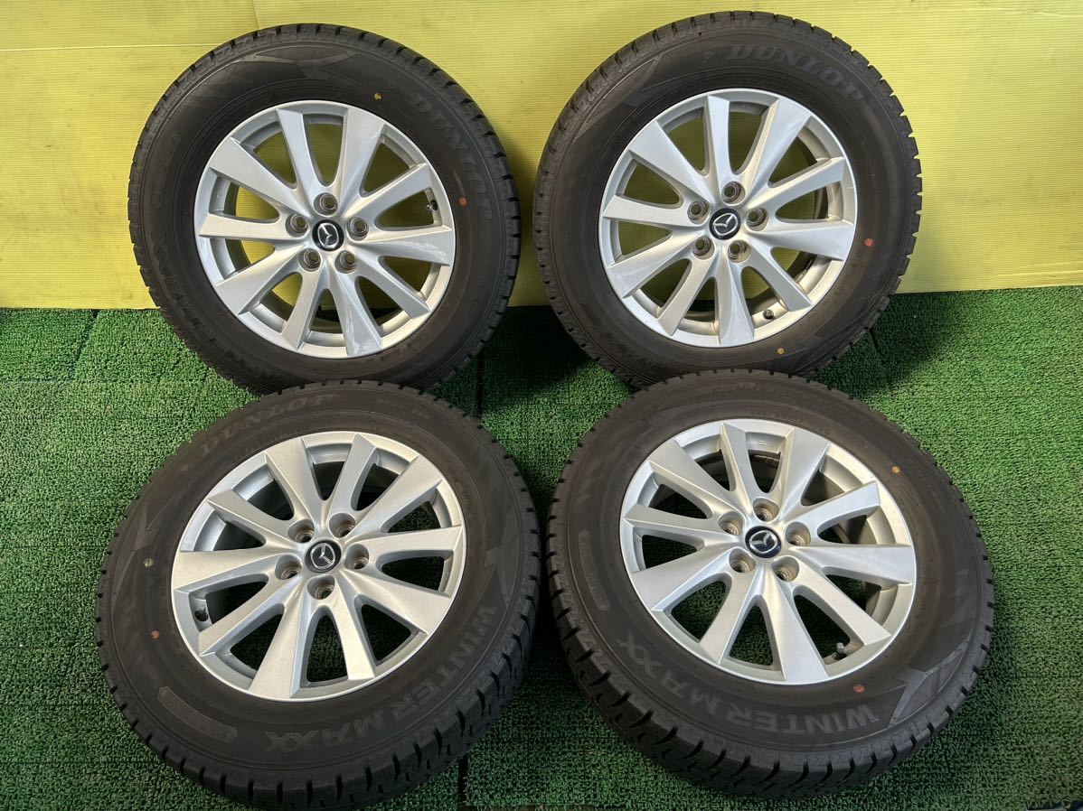 バリ山225/65R17 2019年スダットレス DUNLOP WINTER MAXX タイヤアルミ
