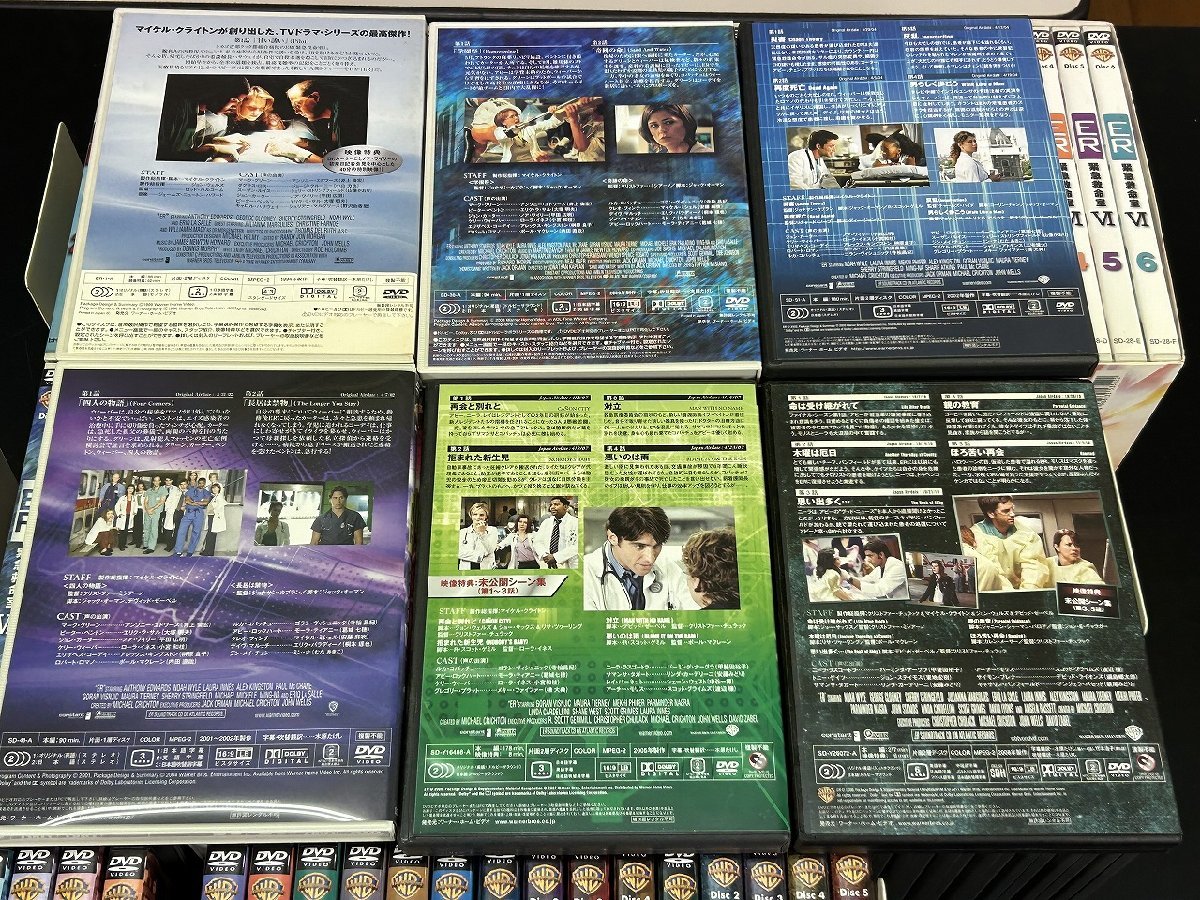 □A1908/1円～ 海外ドラマDVD【ER 緊急救命室 シーズン1～15 計89枚