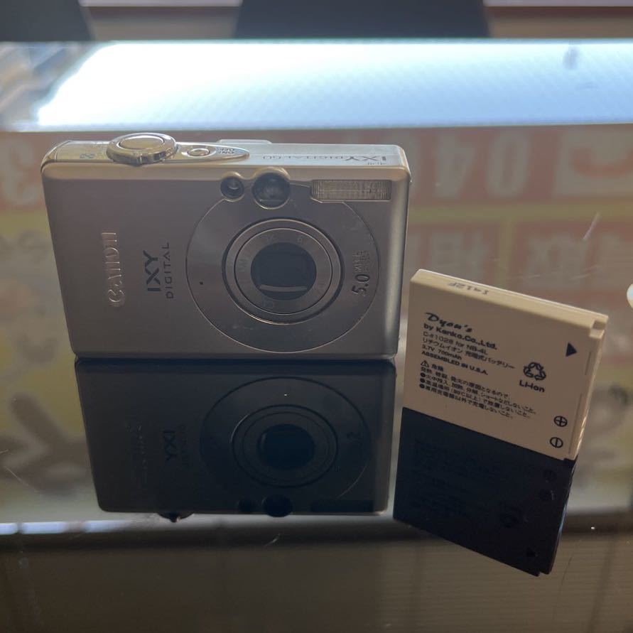 Canon キャノン IXY DIGITAL 60 5.8-17.4mm 1:2.8-4.9 コンパクトデジタルカメラ バッテリー付　動作未確認　