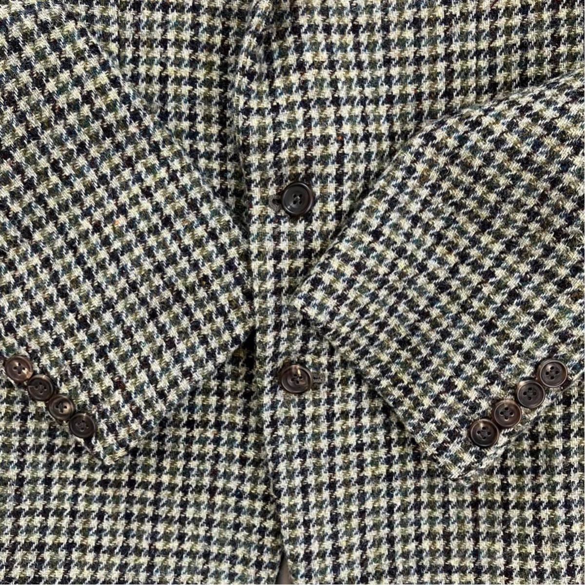 美品中古 ハリスツイード Baker St. テーラードジャケット AB