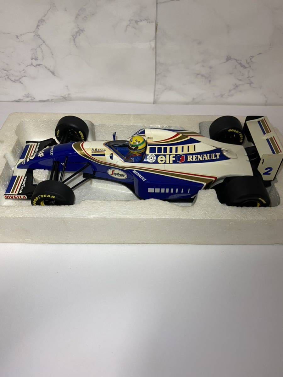 ミニチャンプス ウィリアムズ ルノー FW16 A.セナ D.ヒル 1⁄18