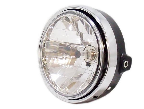 汎用 CB400SFタイプ マルチリフレクター ヘッドライト 180mm H4 ヘッドライト マルチリフレクター 180mm 180mm&frasl;パイ 汎用品 マルチリフレクターヘッドライトはホンダサファイア250、ストリート