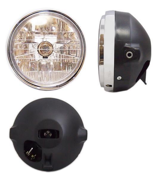汎用 CB400SFタイプ マルチリフレクター ヘッドライト 180mm H4 ヘッドライト マルチリフレクター 180mm 180mm&frasl;パイ 汎用品 マルチリフレクターヘッドライトはホンダサファイア250、ストリート