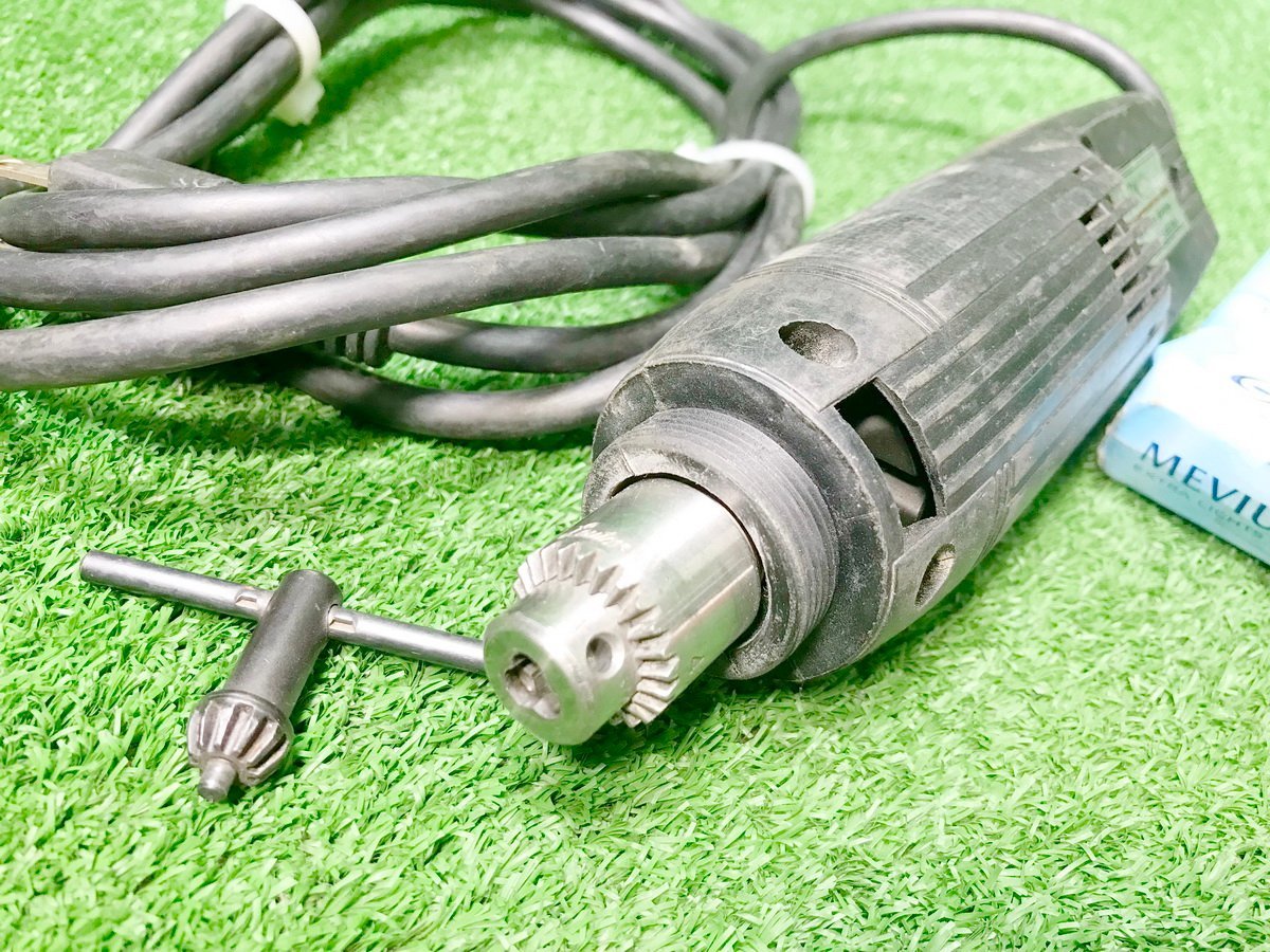 堺梯a855 日本精密機械工作所■リューター 電動 ハンドグラインダー『2K』『Leutor 2k』チャック能力 0.5～4.0mm チャックハンドル付き