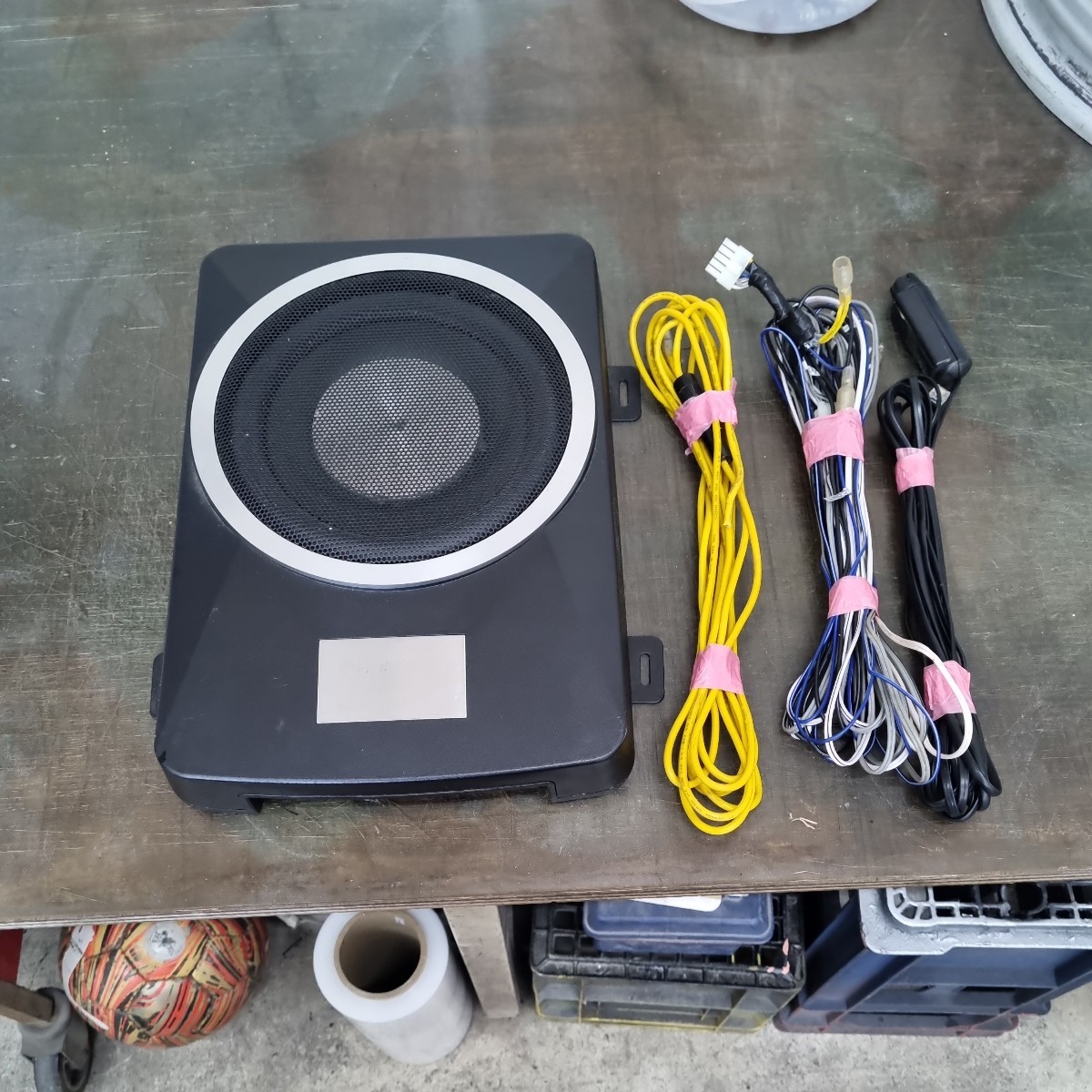 オートバックス 20cm サブウーファー/Dyna Quest DQC-800B/MAX160w 