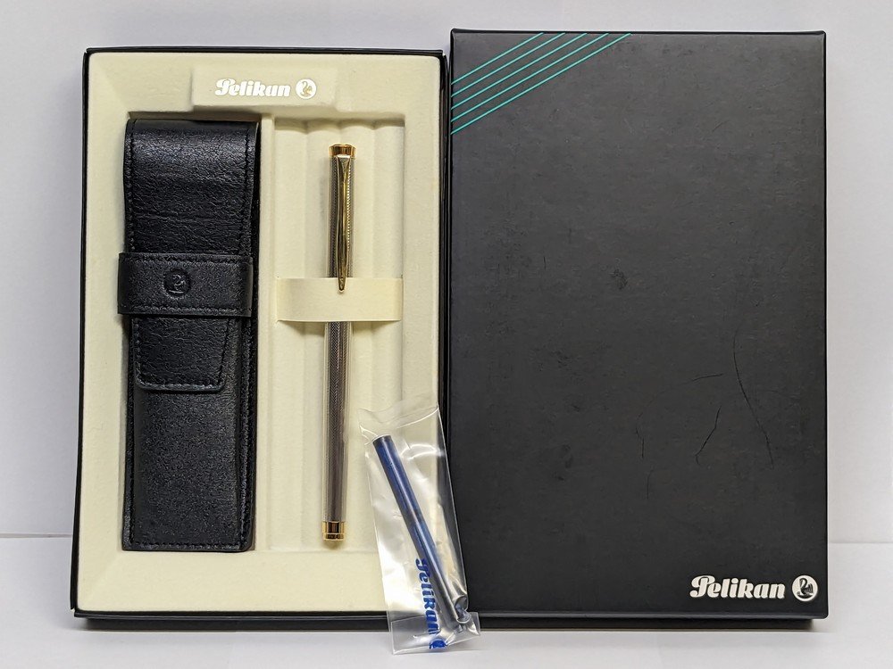 未使用品】Pelikan ペリカン 万年筆 カートリッジ式 18C-750 M カラー