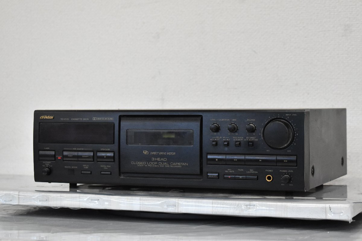 Σ7467 中古 Victor ビクター カセットデッキ TD-V515