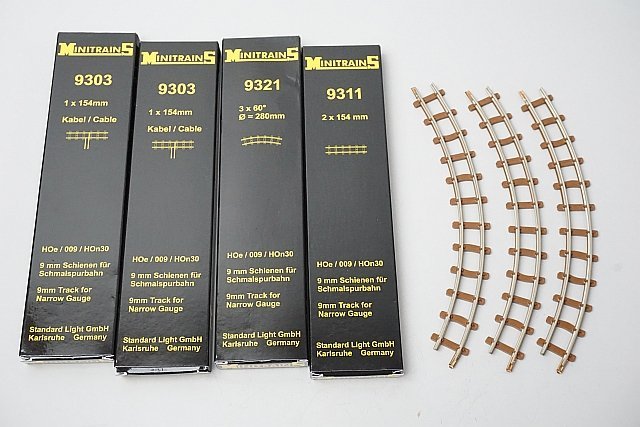 MINITRAINS ミニトレインズ HOナロー 9303 1×154mm レール 線路 / 9311