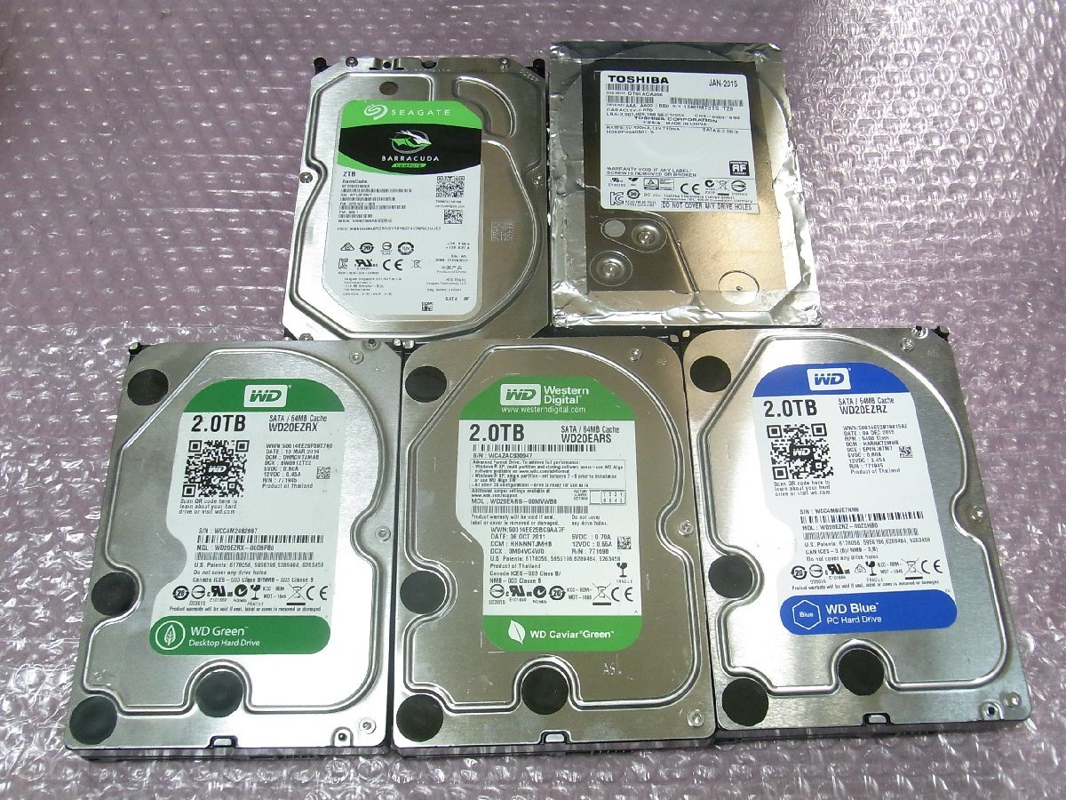 HDD 2TB 3個 Cache SATA 64MB 0 2TB Drive com: Hard 3.5 Terabyte (2TB) Internal