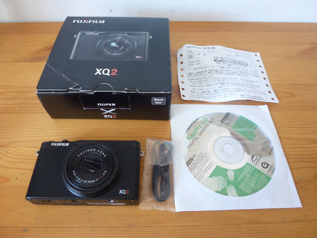 FUJIFILM XQ2 デジタルカメラ 黒 ジャンク品 XQ2 FUJIFILM 富士 