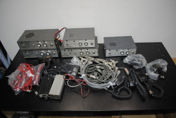 １円スタート！！ 無線機？増幅器 詳細不明 DP-500BK ACE DAIWA RX-144 PLAYBACK ケーブル マイク 動作未確認 返品不可