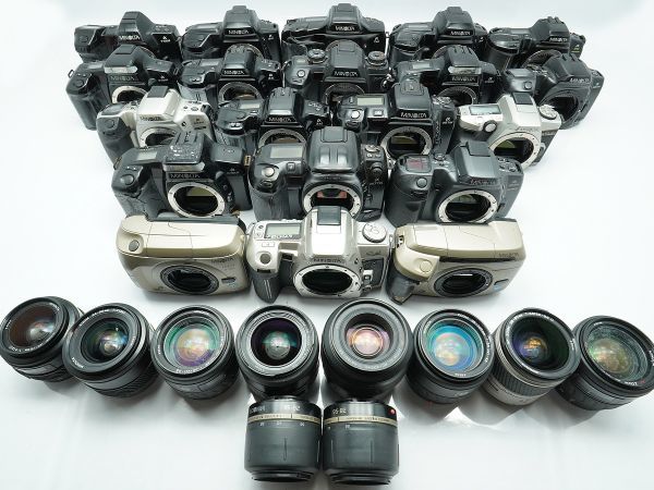 ☆ミノルタ AF一眼&純正レンズなど☆α-7/7xi/5xi/3xi/VECTIS S-100/AF