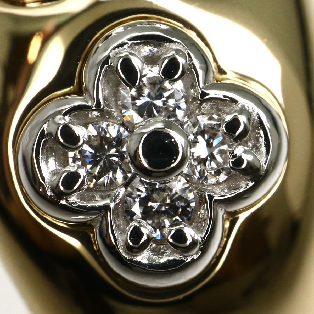 TASAKI(田崎真珠)◇Pt900/K18 天然ダイヤモンドリング◇S 8.2g 18号