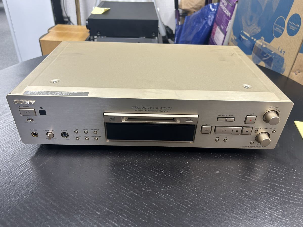 SONY】 ミニディスクデッキ MDS-JE580 MDデッキ 【公式通販】