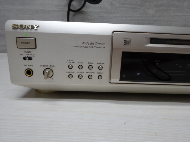 SONY MDレコーダー ジャンク ジャンク品 SONY ポータブルMD